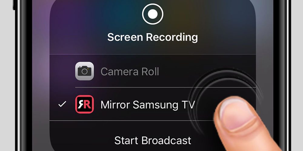 Samsung smart tv screen mirroring